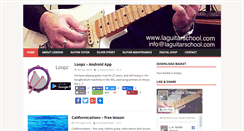 Desktop Screenshot of laguitarschool.com